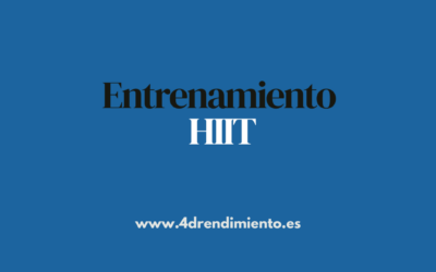 Entrenamiento HIIT